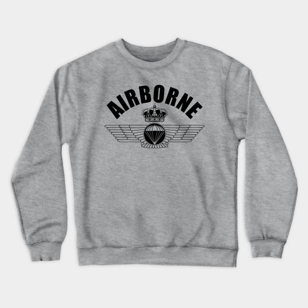 Spanish Airborne Forces Crewneck Sweatshirt by Firemission45